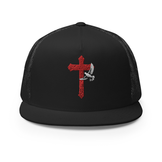 SACRED DOVE TRUCKER HAT