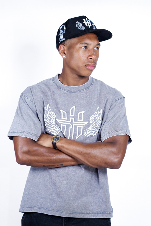 PUFF WINGS TEE GRY
