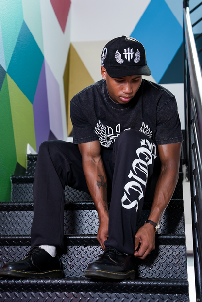 SCRIPT SWEATPANTS - W/ CORDS