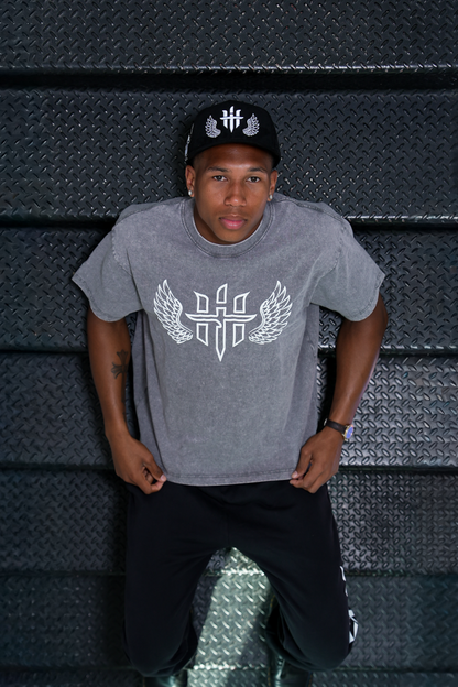 PUFF WINGS TEE GRY