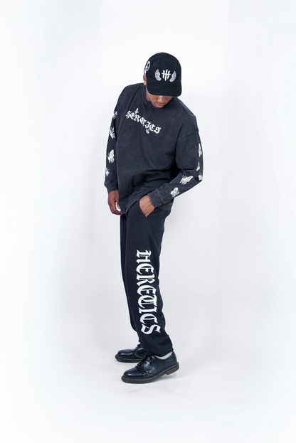 SCRIPT SWEATPANTS - NO CORDS