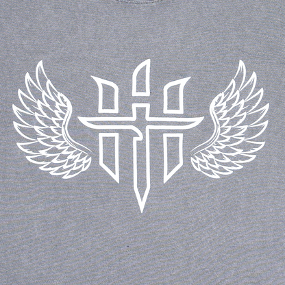 PUFF WINGS TEE GRY