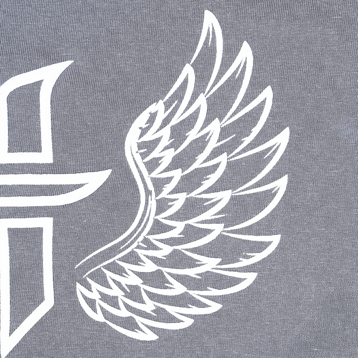 PUFF WINGS TEE GRY