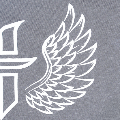 PUFF WINGS TEE GRY